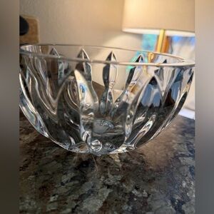 New Reed & Barton Crystal Equinox 7” crystal Collectible bowl